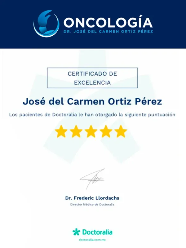 Certificado Dr. Ortiz